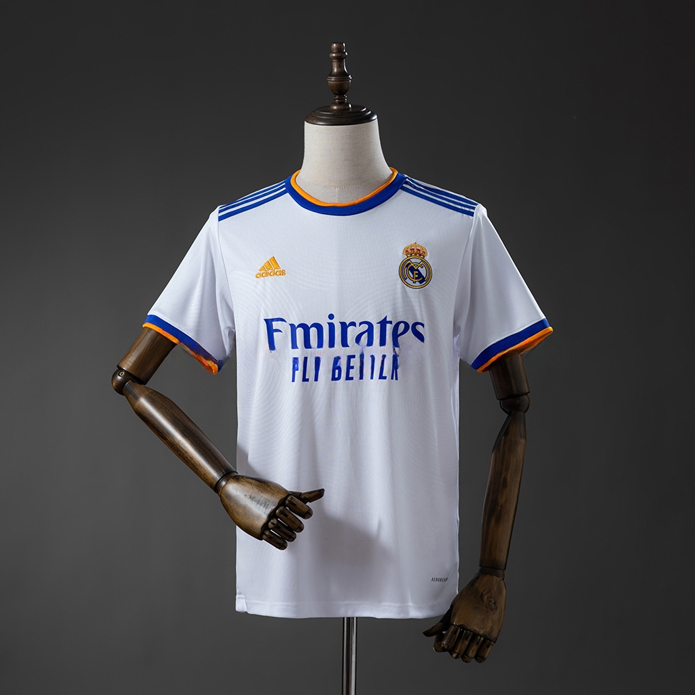 Real Madrid 21_22 Home Retro Jersey – Replica Football Soccer Shirt – S–XXL
