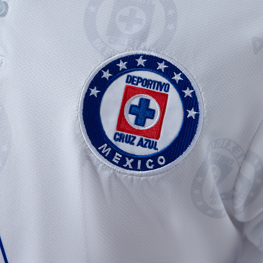 Cruz Azul 1998 Away Long-Sleeve Retro Jersey – Replica Football Soccer Shirt – S–XXL