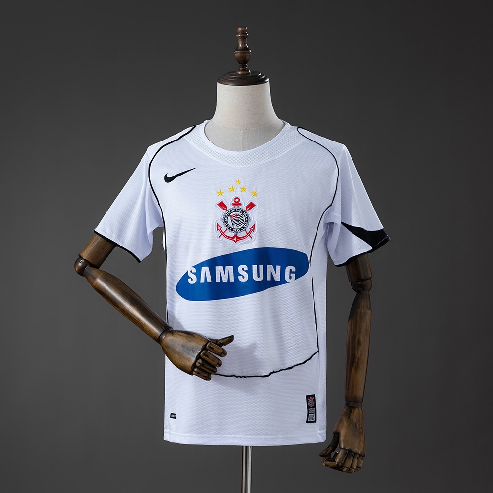 Corinthians 05_06 Home Retro Jersey – Replica Football Soccer Shirt – S–XXL