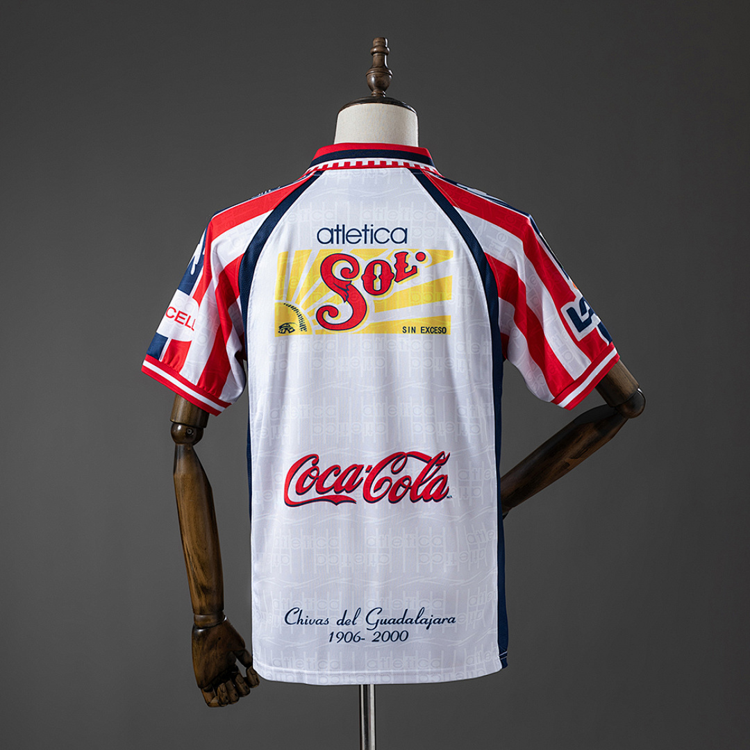 Guadalajara 99_00 Away Retro Jersey – Replica Football Soccer Shirt – S–XXL