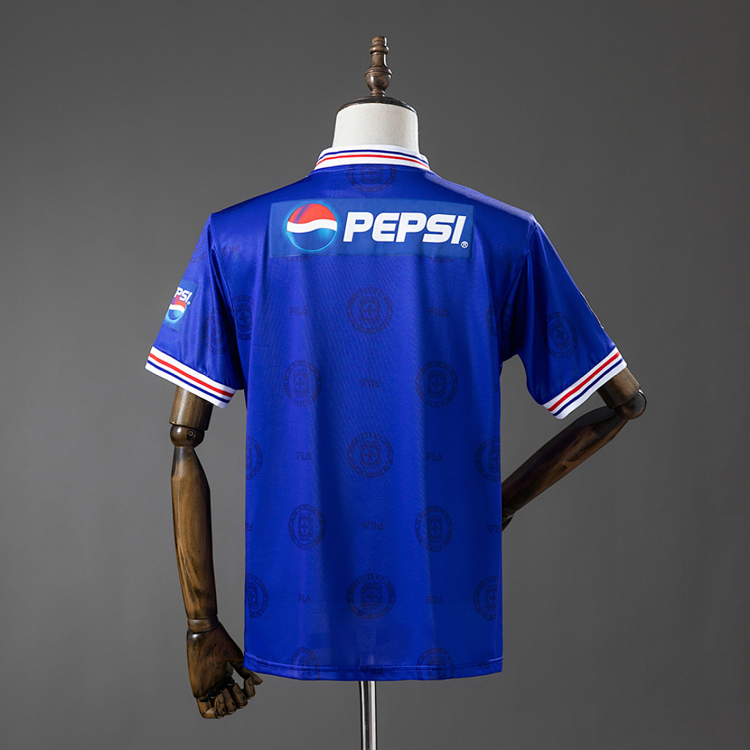 Cruz Azul 1998 Home Retro Jersey – Replica Football Soccer Shirt – S–XXL