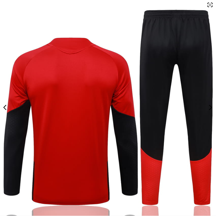 GERMANY'S 2026-2027 TRAINING KIT (RED/BLACK)