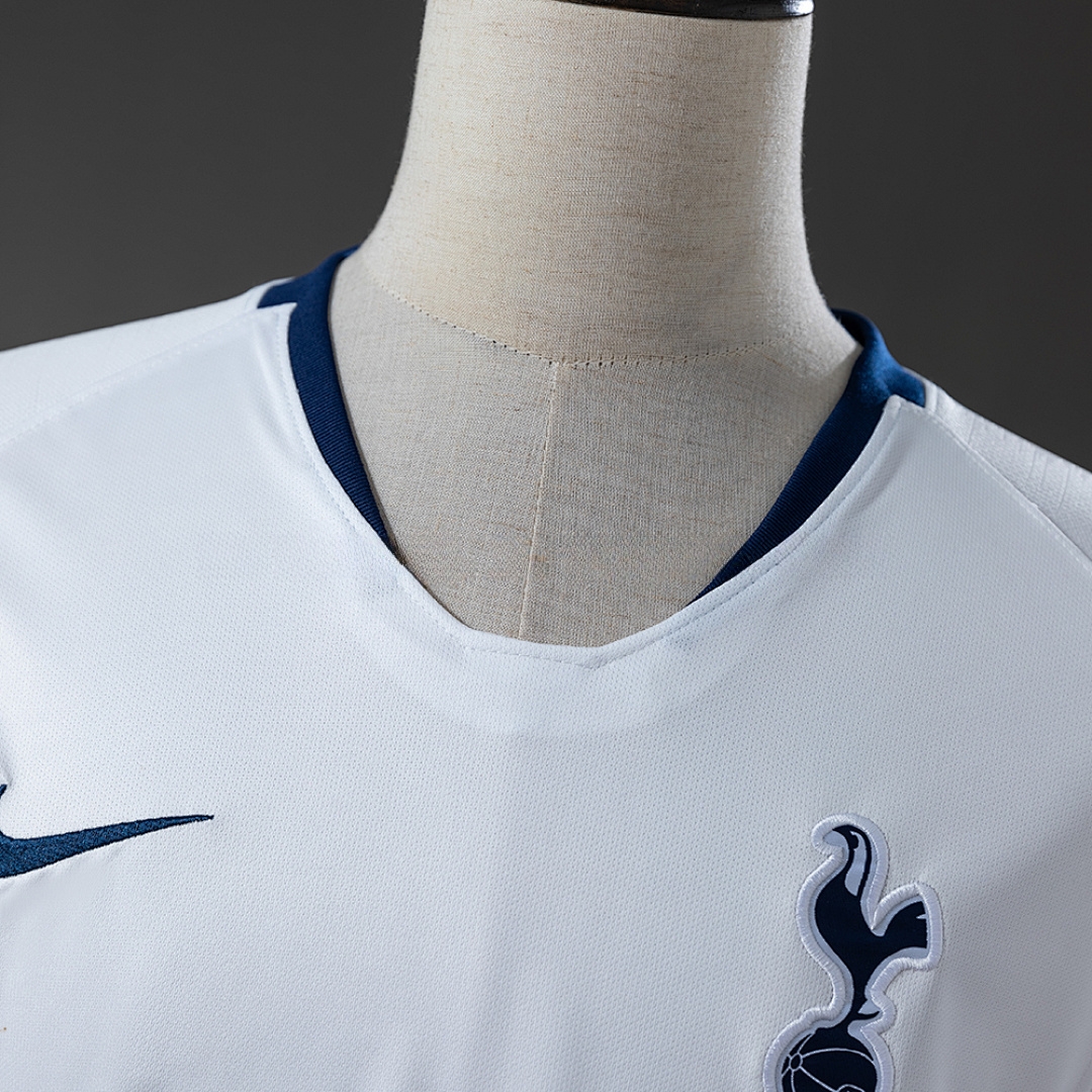 Tottenham Hotspur 18_19 Home Retro Jersey – Replica Football Soccer Shirt – S–XXL