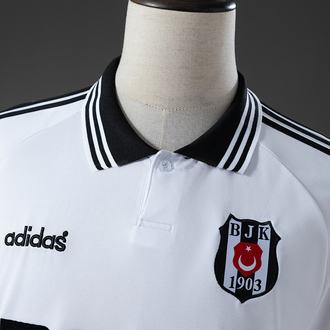 Besiktas 96_97 Home Retro Jersey – Replica Football Soccer Shirt – S–XXL