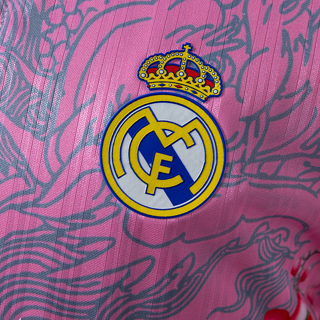 Real Madrid 25_26 Special Edition - Pink Jersey – Replica Football Soccer Shirt – S–XXL