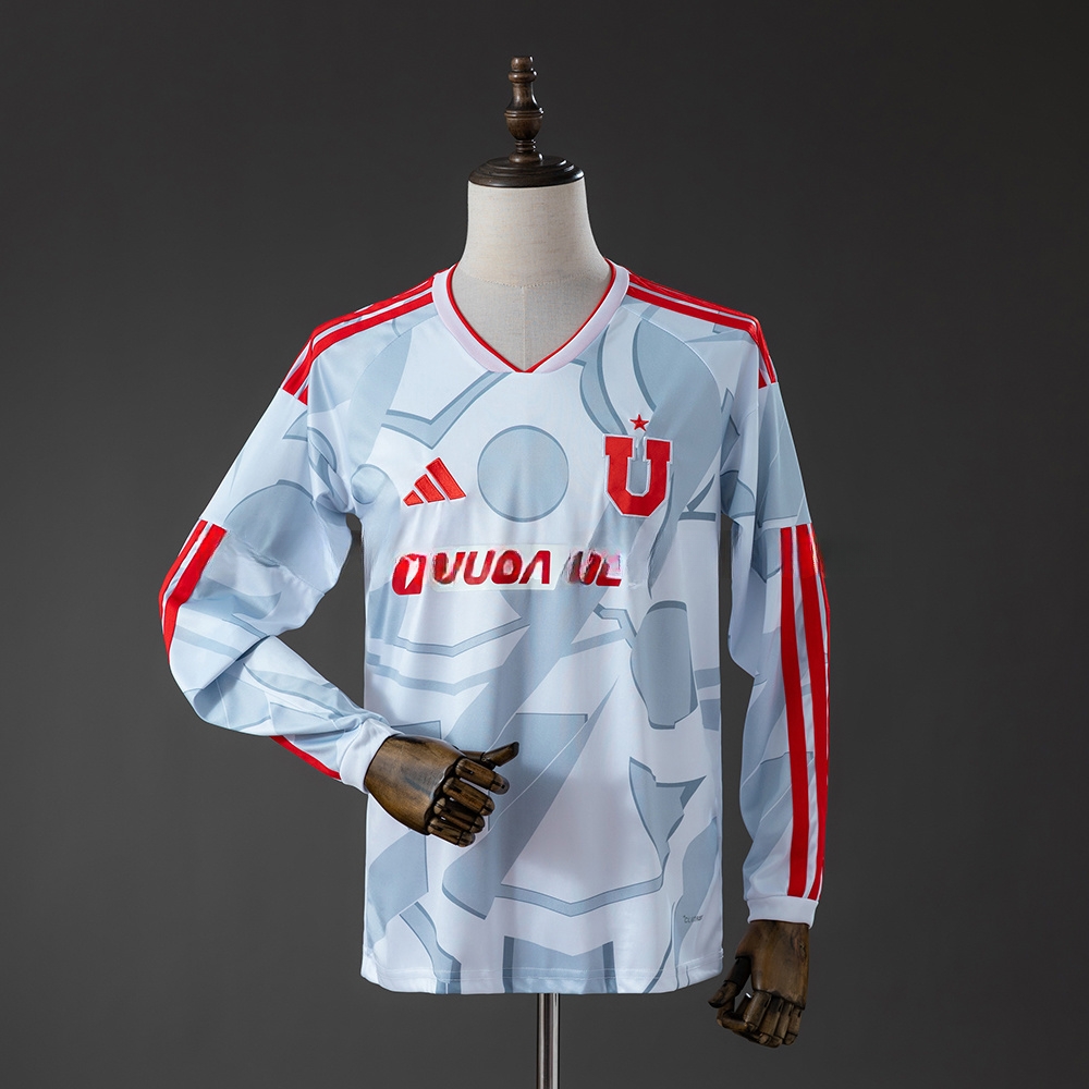 Universidad de Chile26_27 Long Sleeve Jersey – Replica Football Soccer Shirt – S–XXL