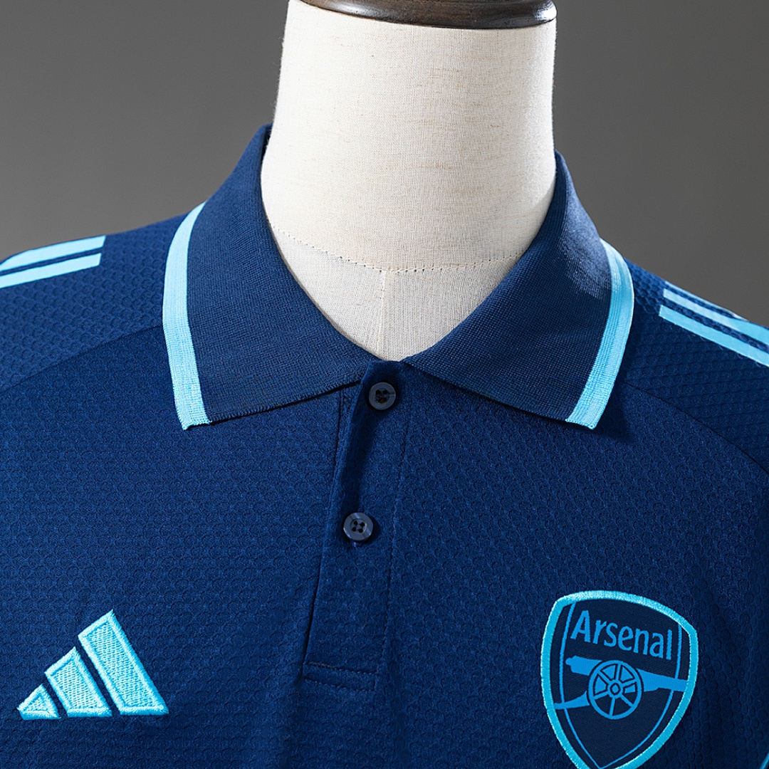 Arsenal 25_26 POLO - Navy Blue S-XXL – Replica Football Soccer Shirt – S–XXL