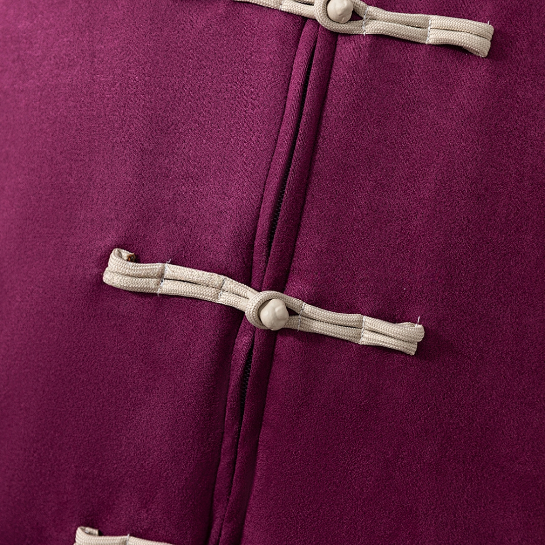 Chinese New Year Tang-Style Jacket Purple – Replica Football Soccer Shirt – S–XL