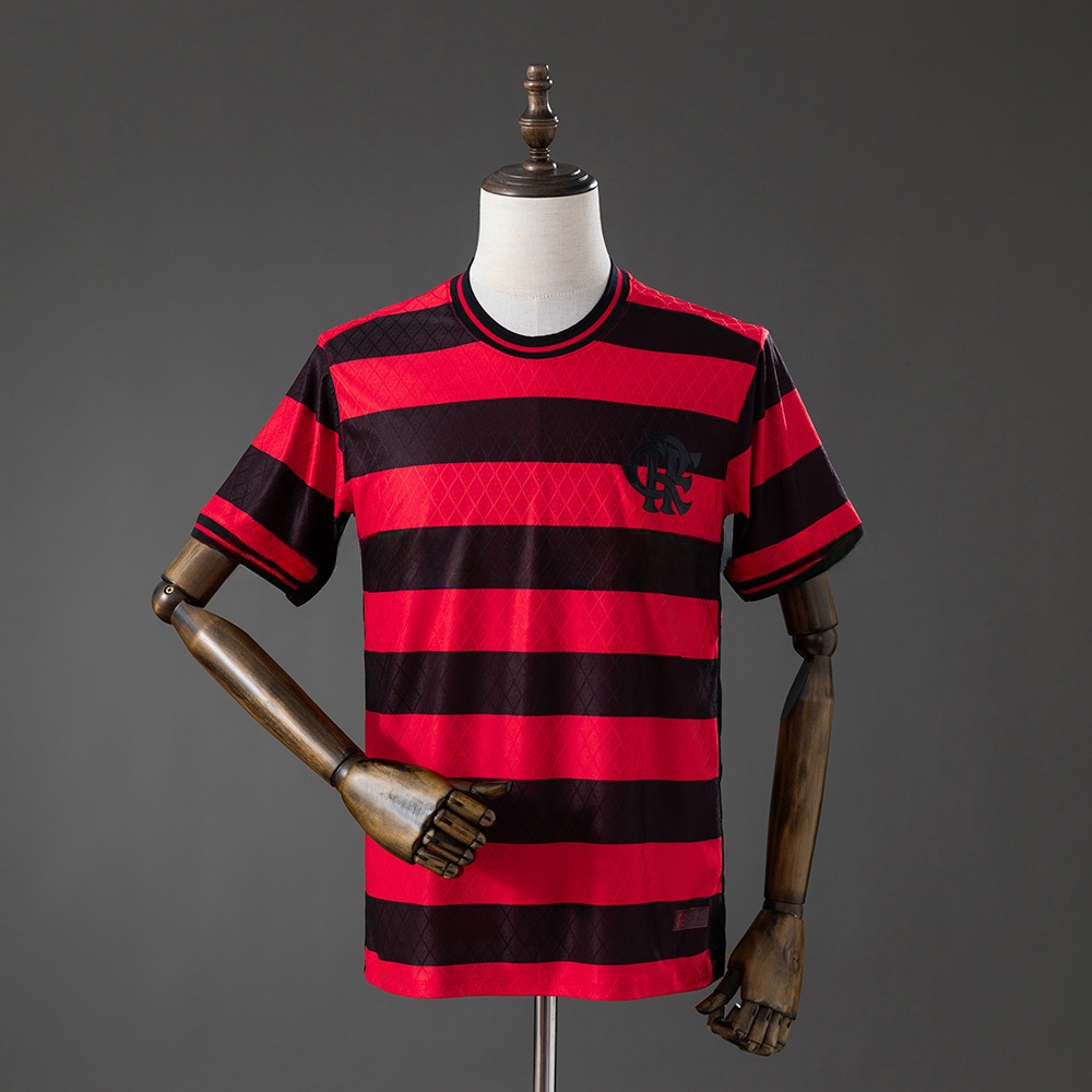 Flamengo 26_27 Special Edition Red-Black Striped Jersey – Replica Football Soccer Shirt – S–4XL