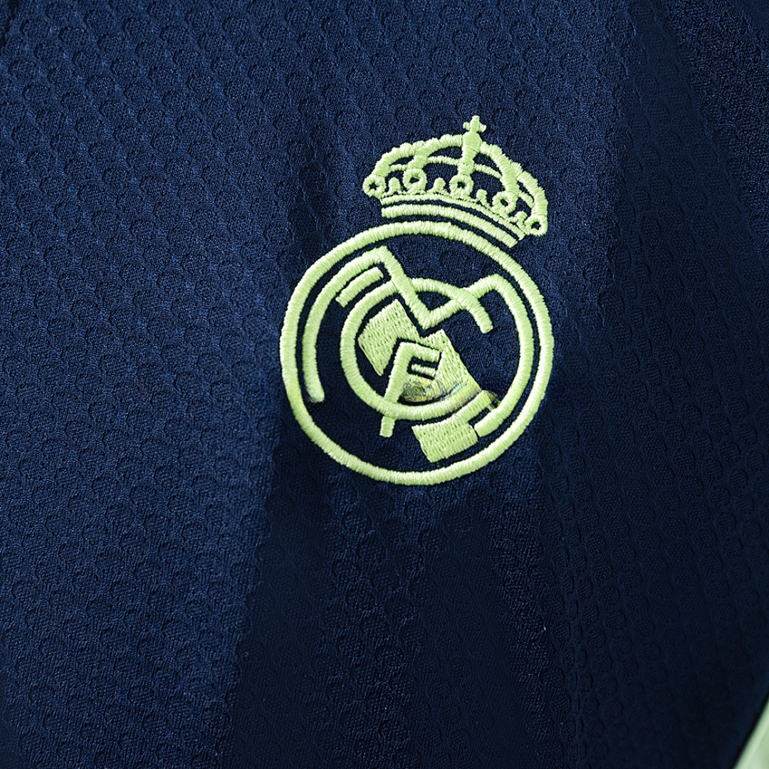 Real Madrid 25_26 POLO - Cyan S-XXL – Replica Football Soccer Shirt – S–XXL