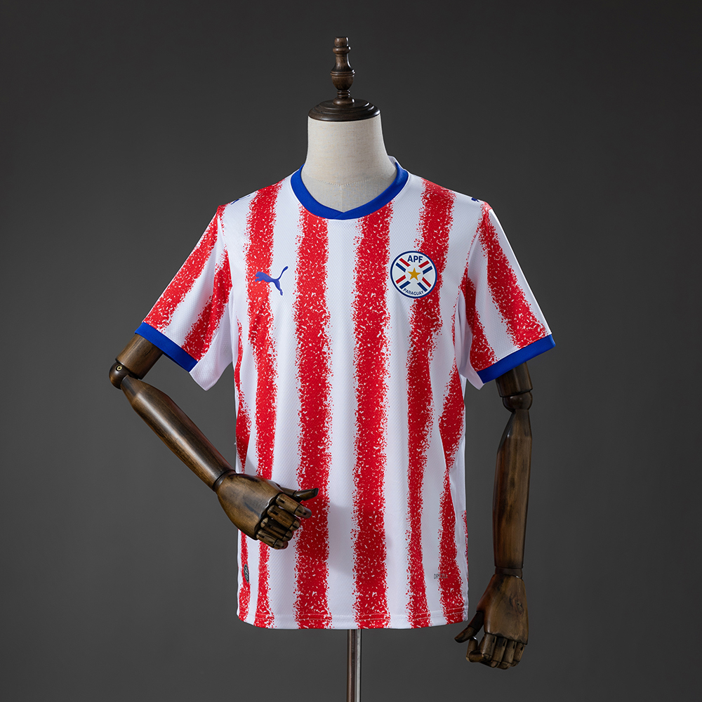 Paraguay 2026 Home Jersey – Replica Football Soccer Shirt – S–4XL