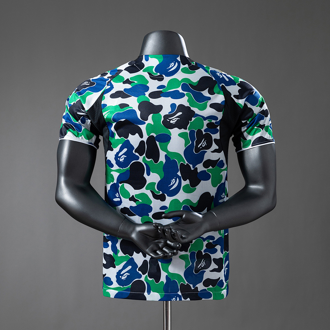 BAPE Collaboration Player Version Jersey – Replica Football Soccer Shirt – S–XXL