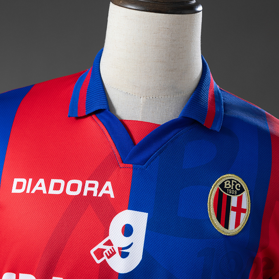 Bologna 97_98 Home Retro Jersey – Replica Football Soccer Shirt – S–XXL