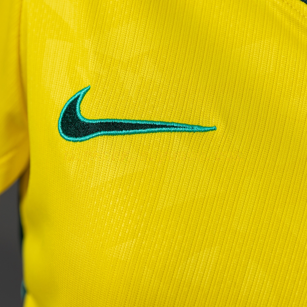 Brazil 2026 Home Women's Crop Top Style Jersey – Replica Football Soccer Shirt – S–XXL