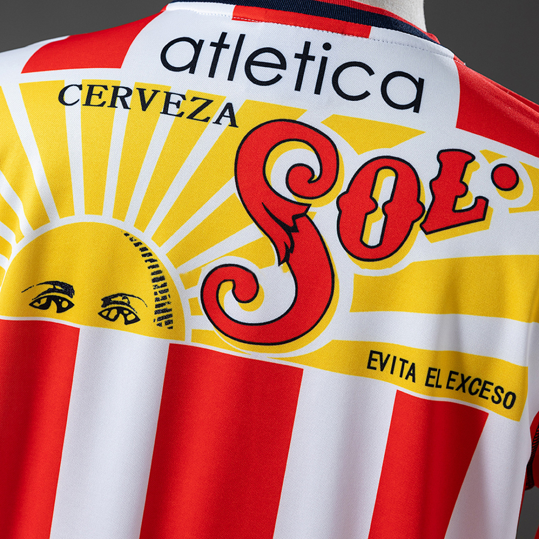 Guadalajara 02_03 Home Long-sleeved Retro Jersey – Replica Football Soccer Shirt – S–XXL