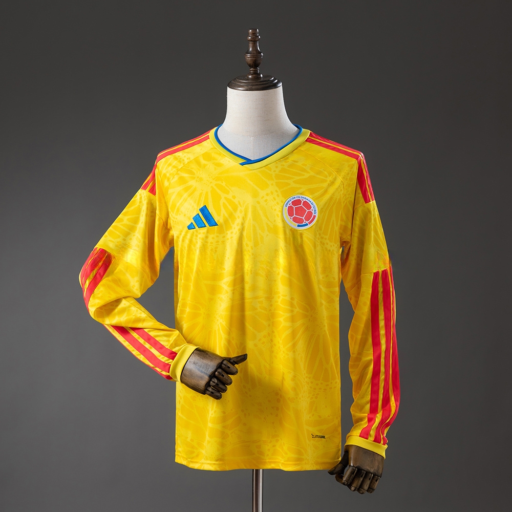 Columbia 2026 Home Long-Sleeve Jersey – Replica Football Soccer Shirt – S–4XL