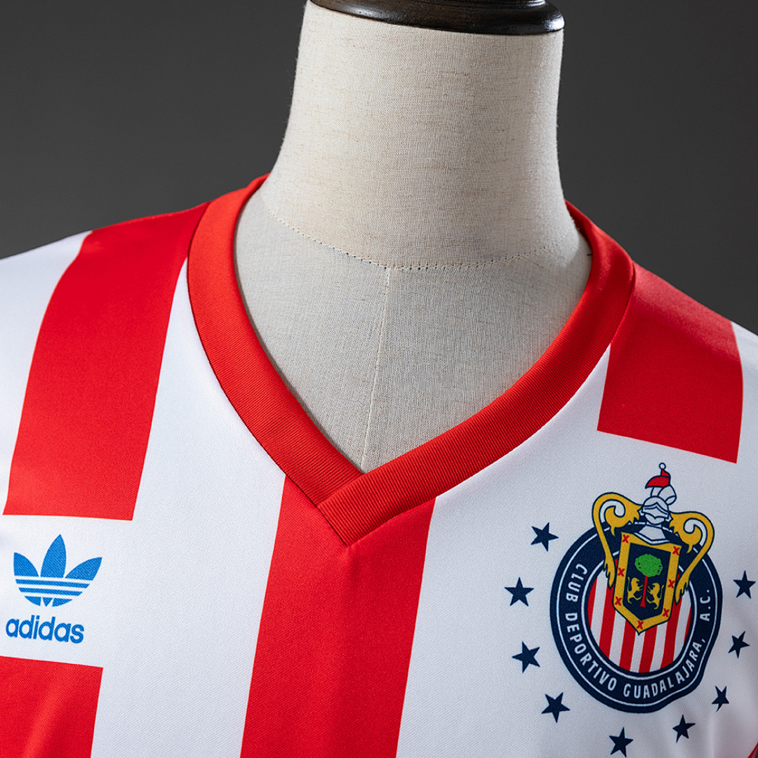 Guadalajara 90_91 Home Long-sleeved Retro Jersey – Replica Football Soccer Shirt – S–XXL