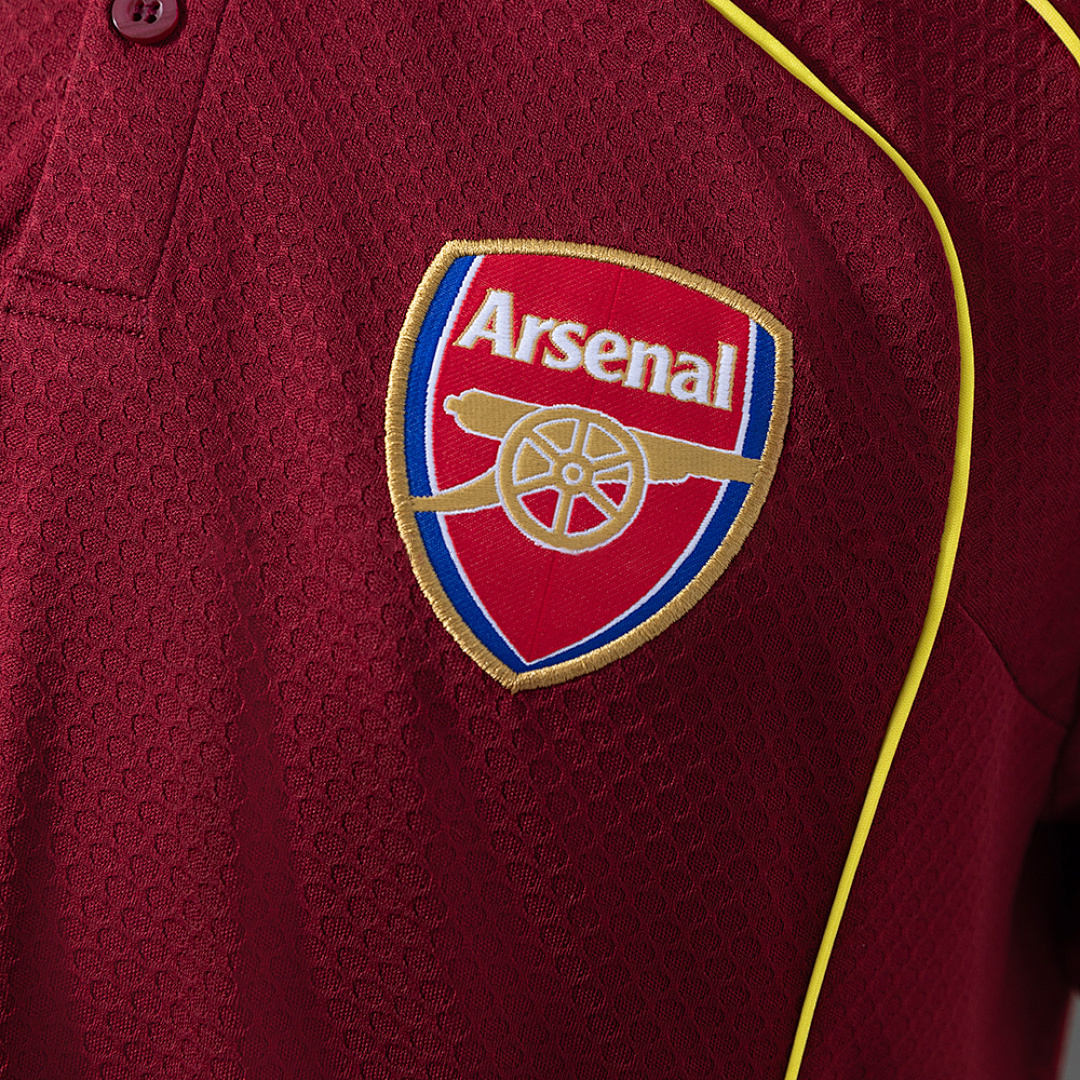 Arsenal 25_26 POLO - Burgundy – Replica Football Soccer Shirt – S–XXL