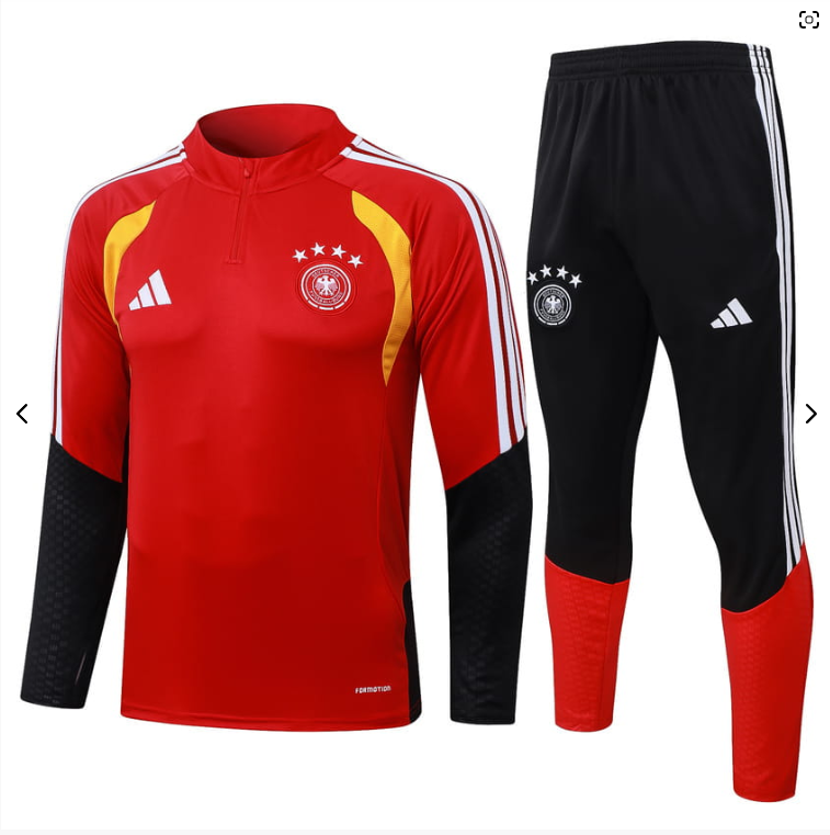GERMANY'S 2026-2027 TRAINING KIT (RED/BLACK)