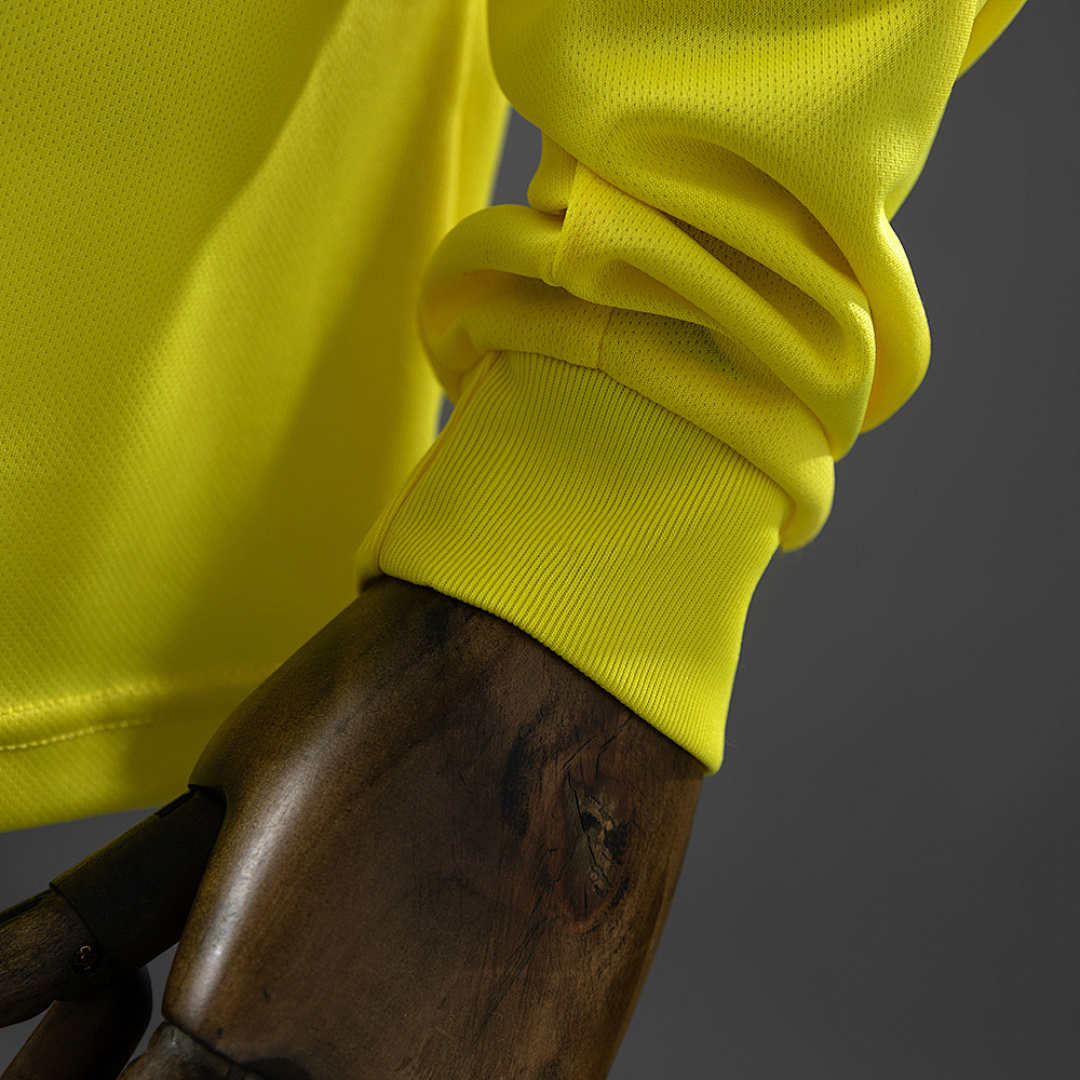 Villarreal 08_09 Home Long-Sleeve Retro Jersey – Replica Football Soccer Shirt – S–XXL