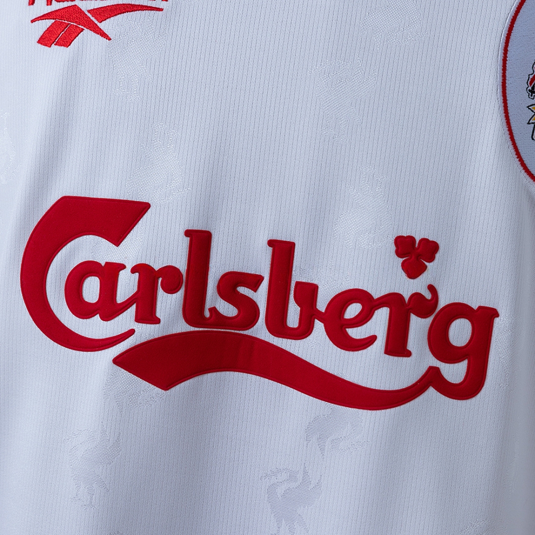 LFC 96_97 Retro White Jersey – Replica Football Soccer Shirt – S–XXL