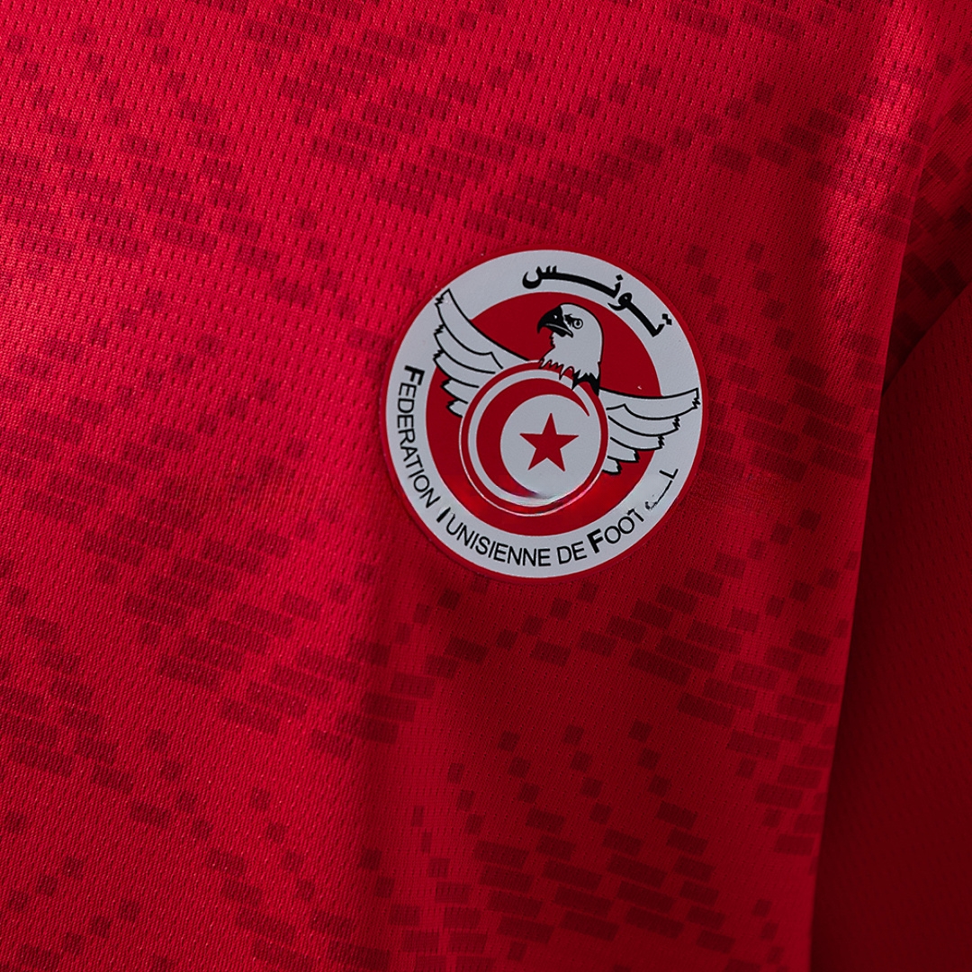 Tunisia 2026 Home Kids Kit Jersey – Replica Football Soccer Shirt – Size 16-28