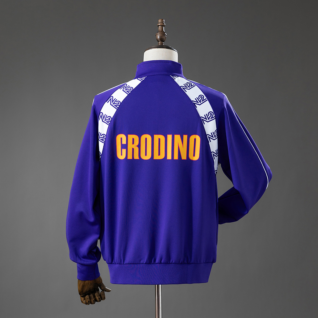 Fiorentina 86_87 Home Jacket – Replica Football Retro Jacket – S–XXL