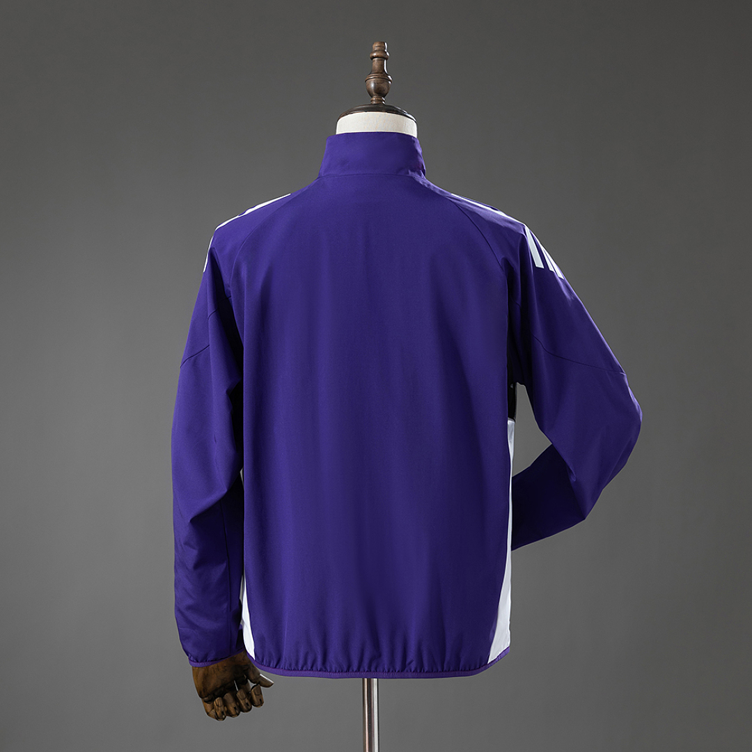 M-U 25_26 Training Windbreaker – Purple – Replica Football Jacket – S–XXL