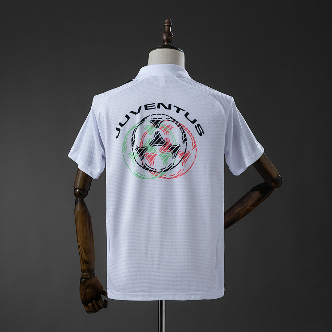 Juv 25_26 POLO - White – Replica Football Soccer Shirt – S–XXL