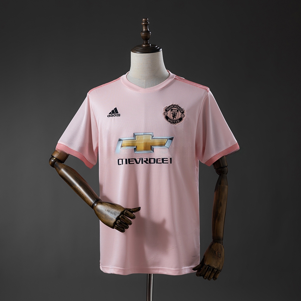M-U 18_19 Away Retro Jersey – Replica Football Soccer Shirt – S–XXL