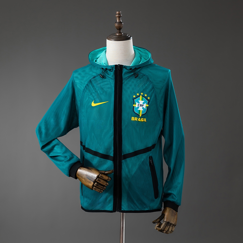 Brazil 2026 Men's Football Anthem Jacket – Replica Football Soccer Jacket – S–XXL