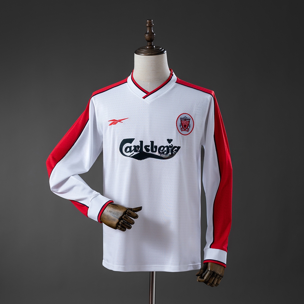 LFC 98_99 Away Long-Sleeve Retro Jersey – Replica Football Soccer Shirt – S–XXL