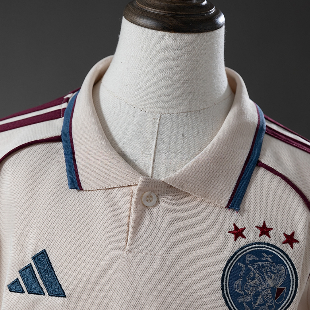 Ajax 25/26 Third Away Kids Kit Jersey – Replica Football Soccer Shirt – Size 16–28