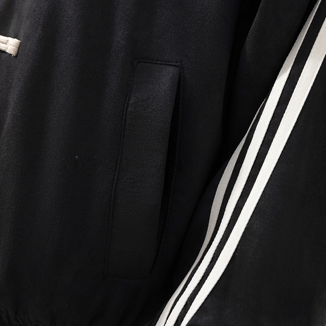 Chinese New Year Tang-Style Jacket Black – Replica Football Soccer Shirt – S–XL