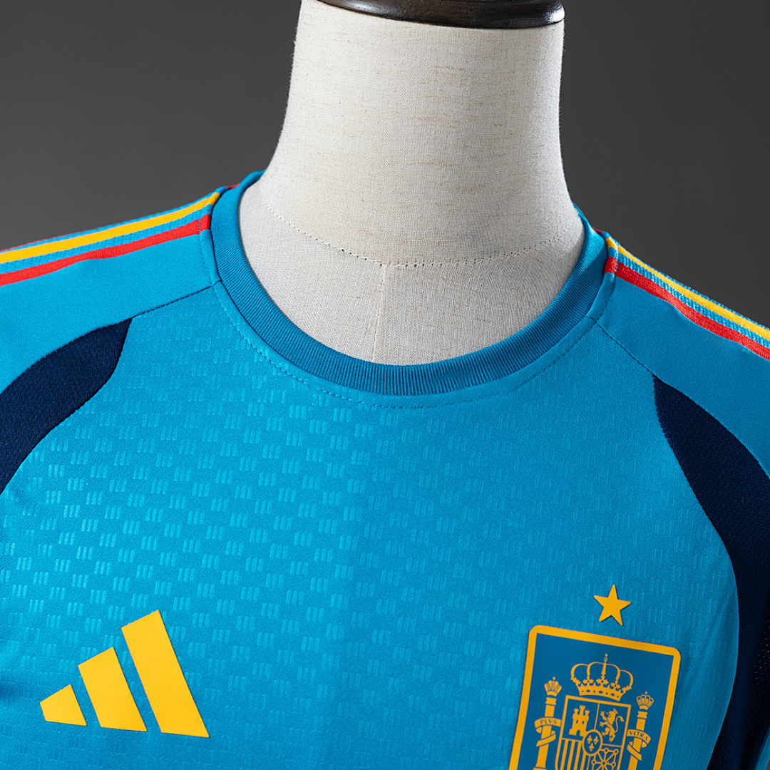 Spain 26/27 Training Vest – Blue Jersey – Replica Football Soccer Shirt – S–XXL