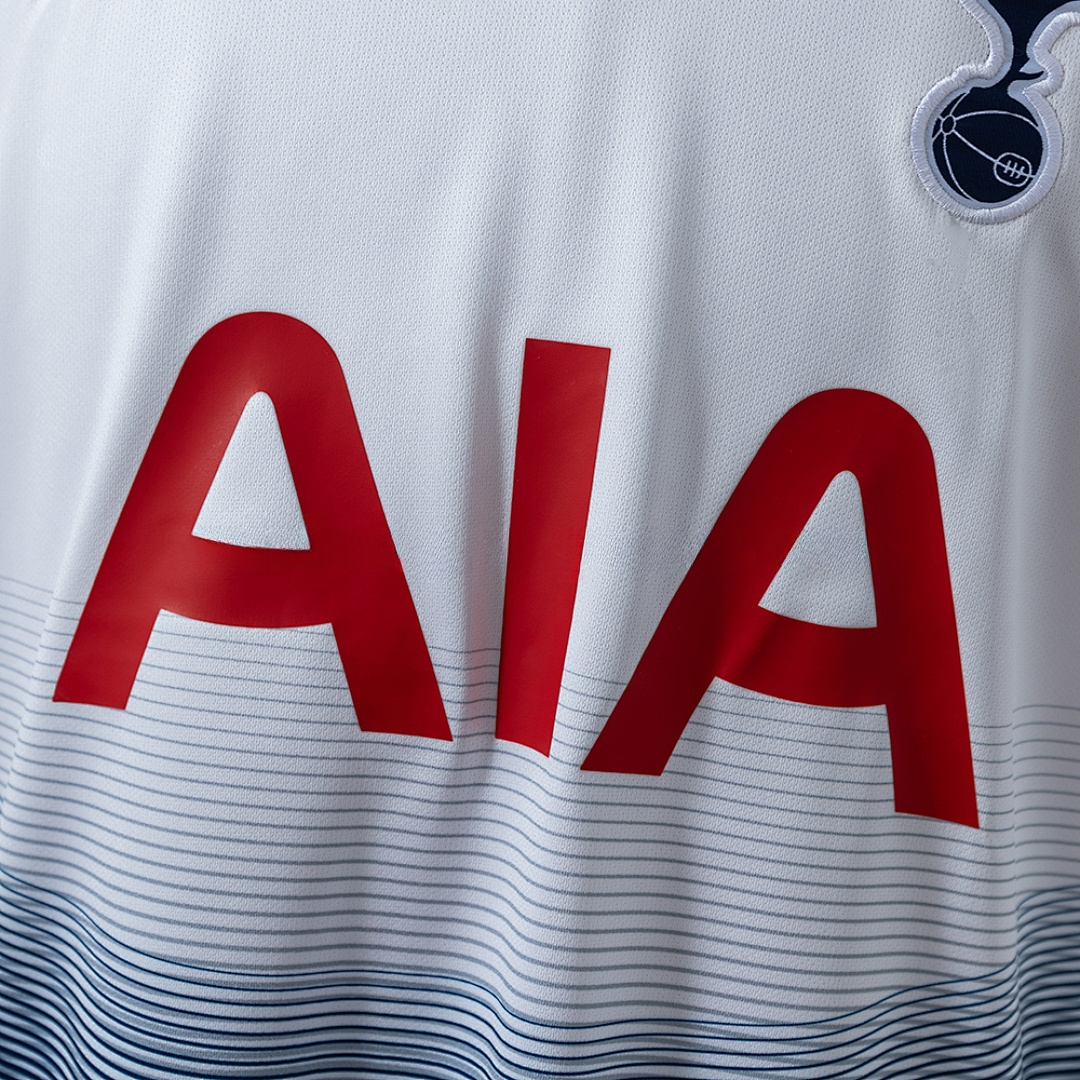 Tottenham Hotspur 18_19 Home Retro Jersey – Replica Football Soccer Shirt – S–XXL
