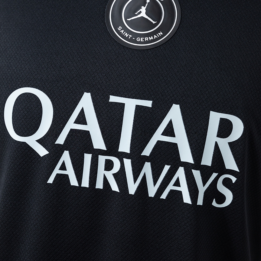 PSG 25_26 Training Black Jersey – Replica Football Soccer Shirt – S–3XL