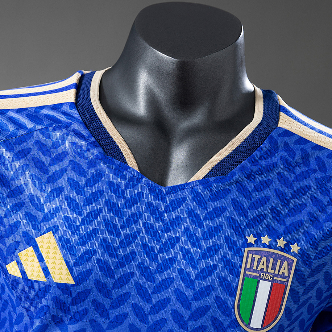 Italy 2026 Home Player Version Long-Sleeve Jersey – Replica Football Soccer Shirt – S–4XL