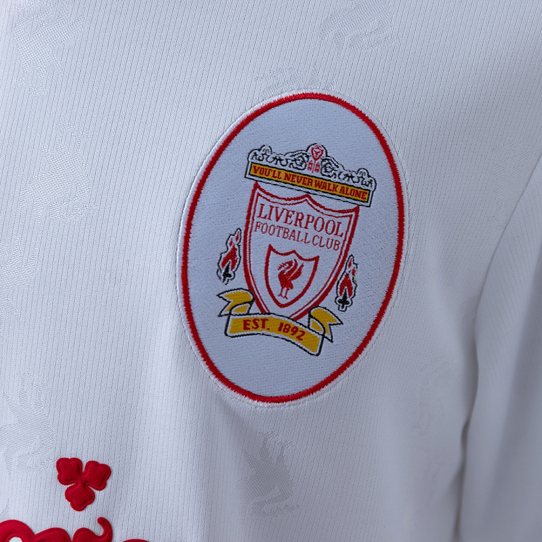 LFC 96_97 Retro White Jersey – Replica Football Soccer Shirt – S–XXL