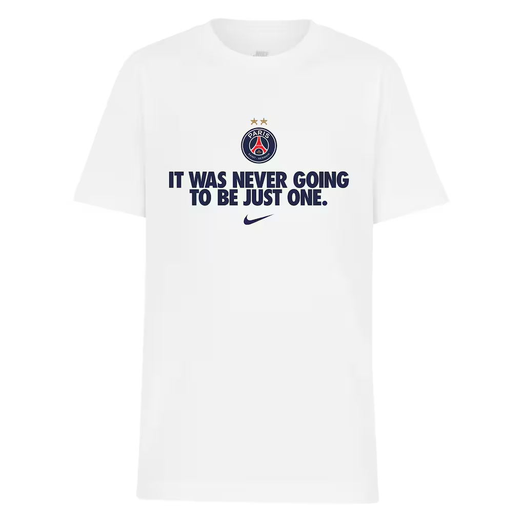 2026 PSG Championship Commemorative T-Shirt — White