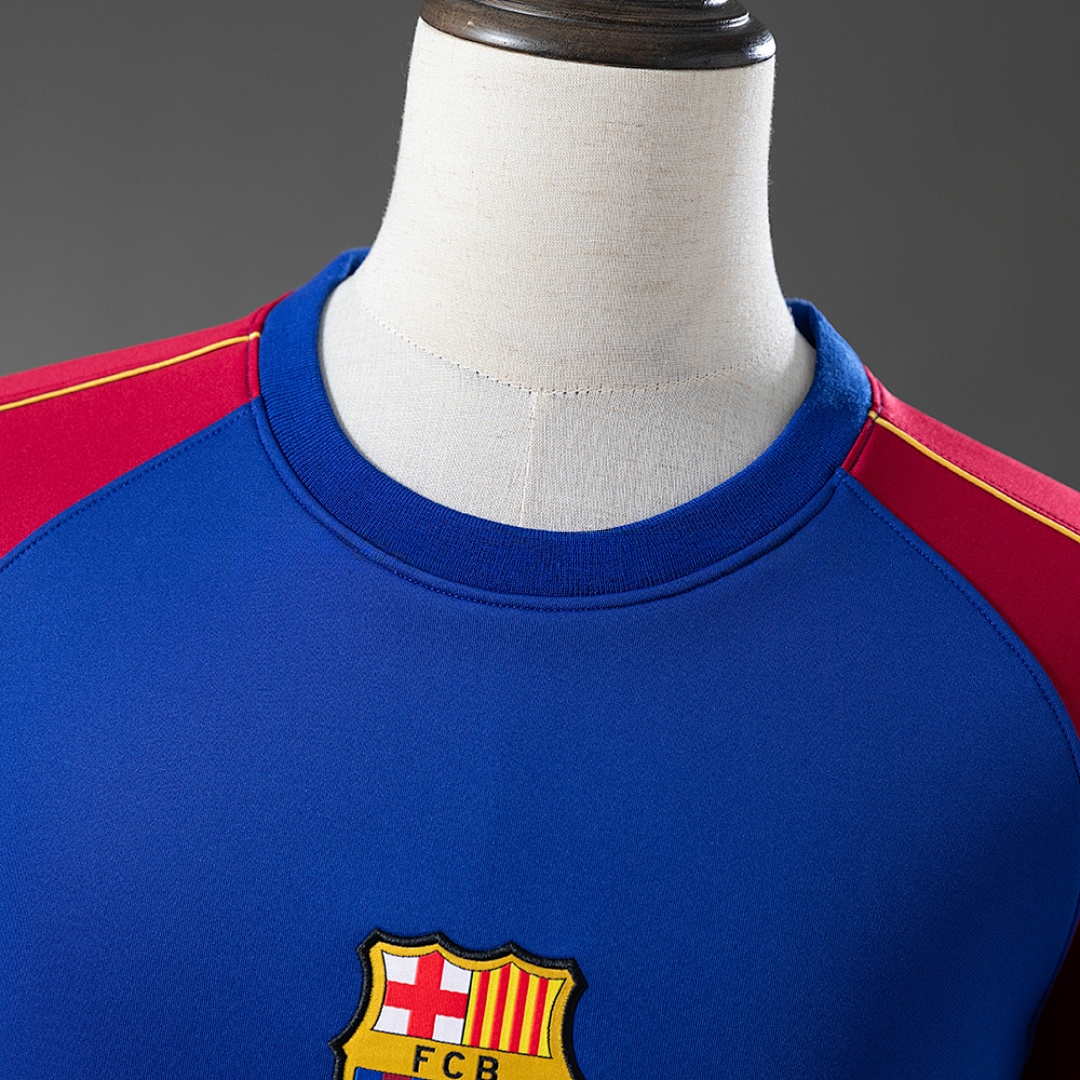 Barcelona 25/26 Long-Sleeved Sweatshirt – Replica Football Soccer Top – M–4XL