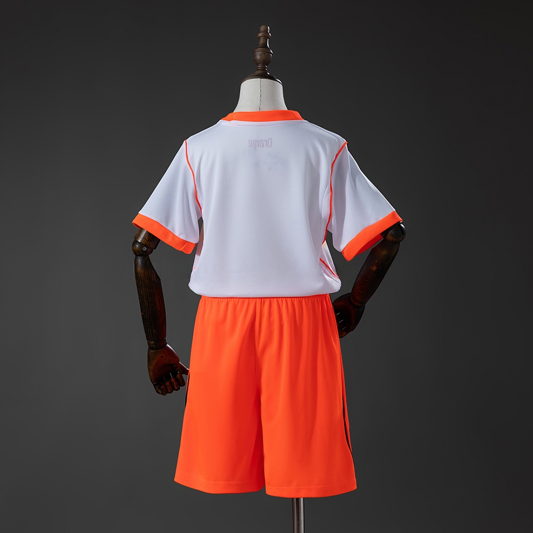Netherlands 2026 Away Kids Kit Jersey – Replica Football Soccer Shirt – Size 16–28