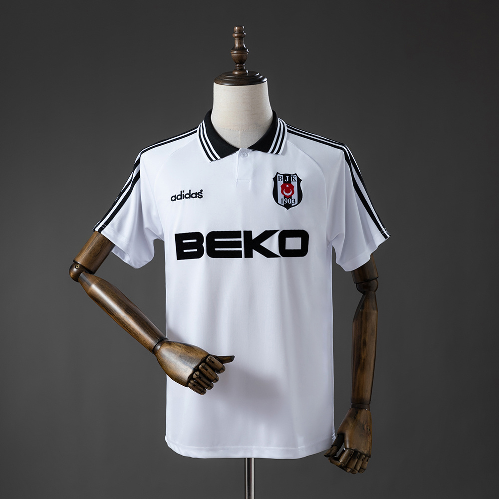 Besiktas 96_97 Home Retro Jersey – Replica Football Soccer Shirt – S–XXL
