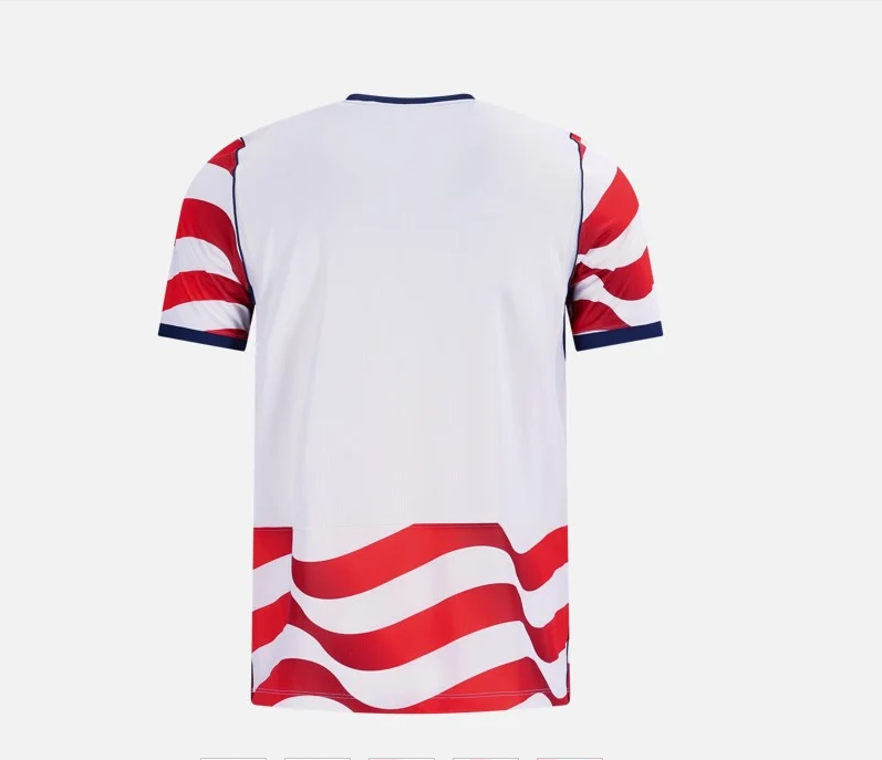 USA 2026 Home Jersey USMNT World Cup Replica Soccer Jersey Cheap Football Shirt from China Back