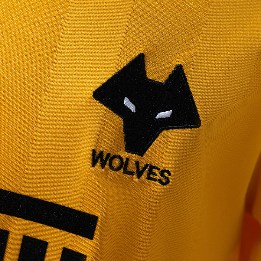 Wolves 86_87 Home Retro Jersey – Replica Football Soccer Shirt – S–XXL