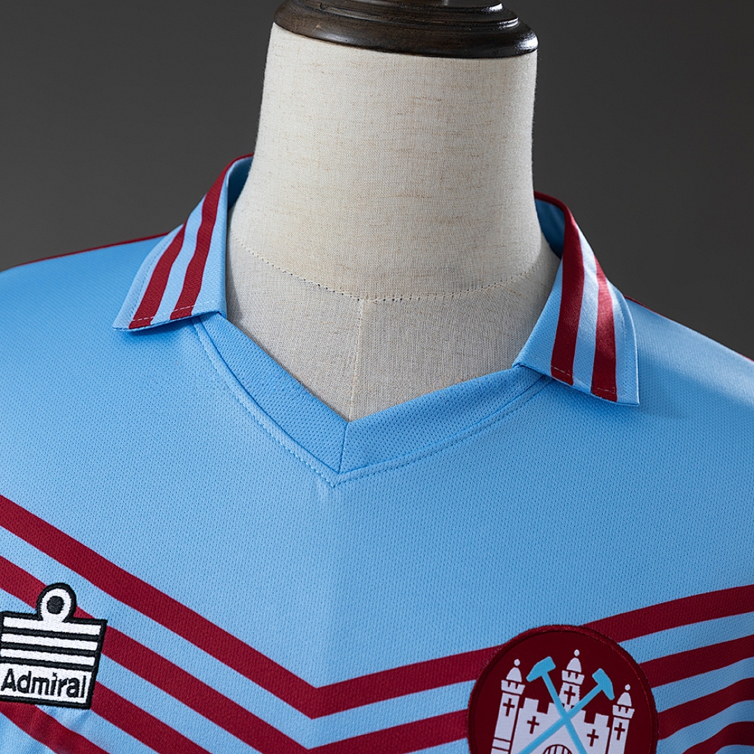 West Ham United 76_80 Home Retro Jersey – Replica Football Soccer Shirt – S–XXL