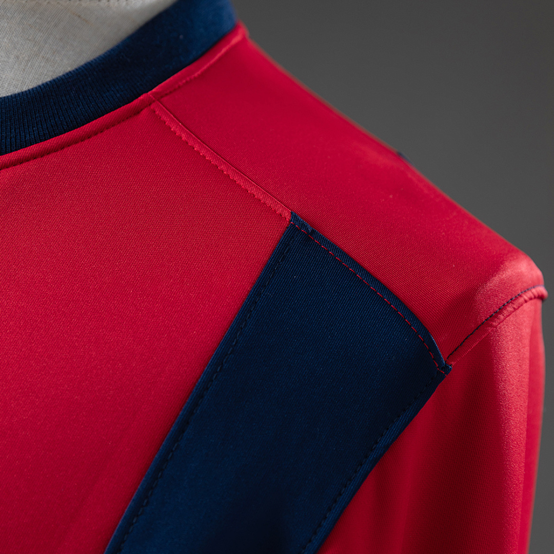 Barcelona Long-sleeved Sweatshirt - Red & Blue – Replica Football Soccer Shirt – M–3XL