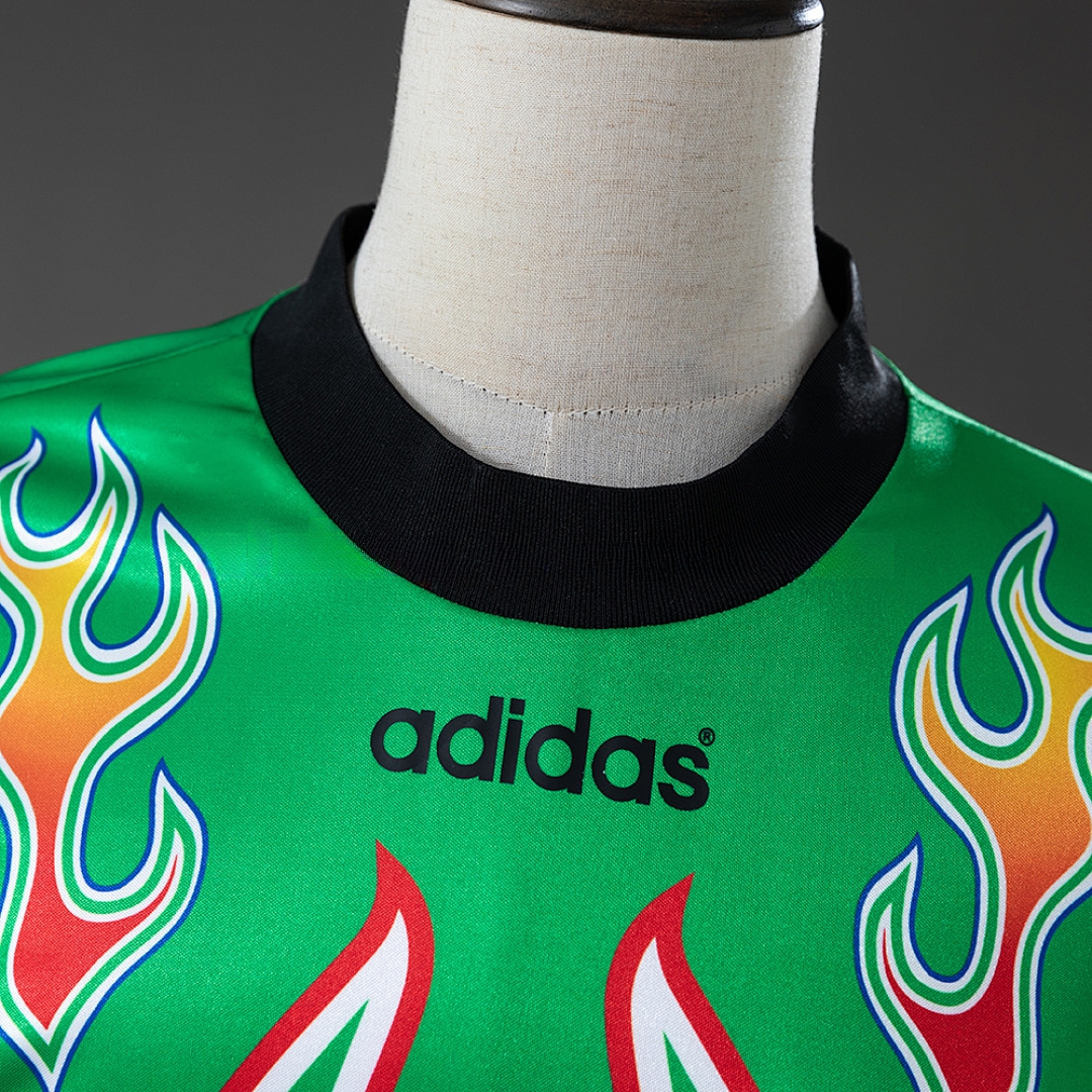 Japan 1998 Retro GK Long Sleeve Jersey – Replica Football Soccer Shirt – S–XXL