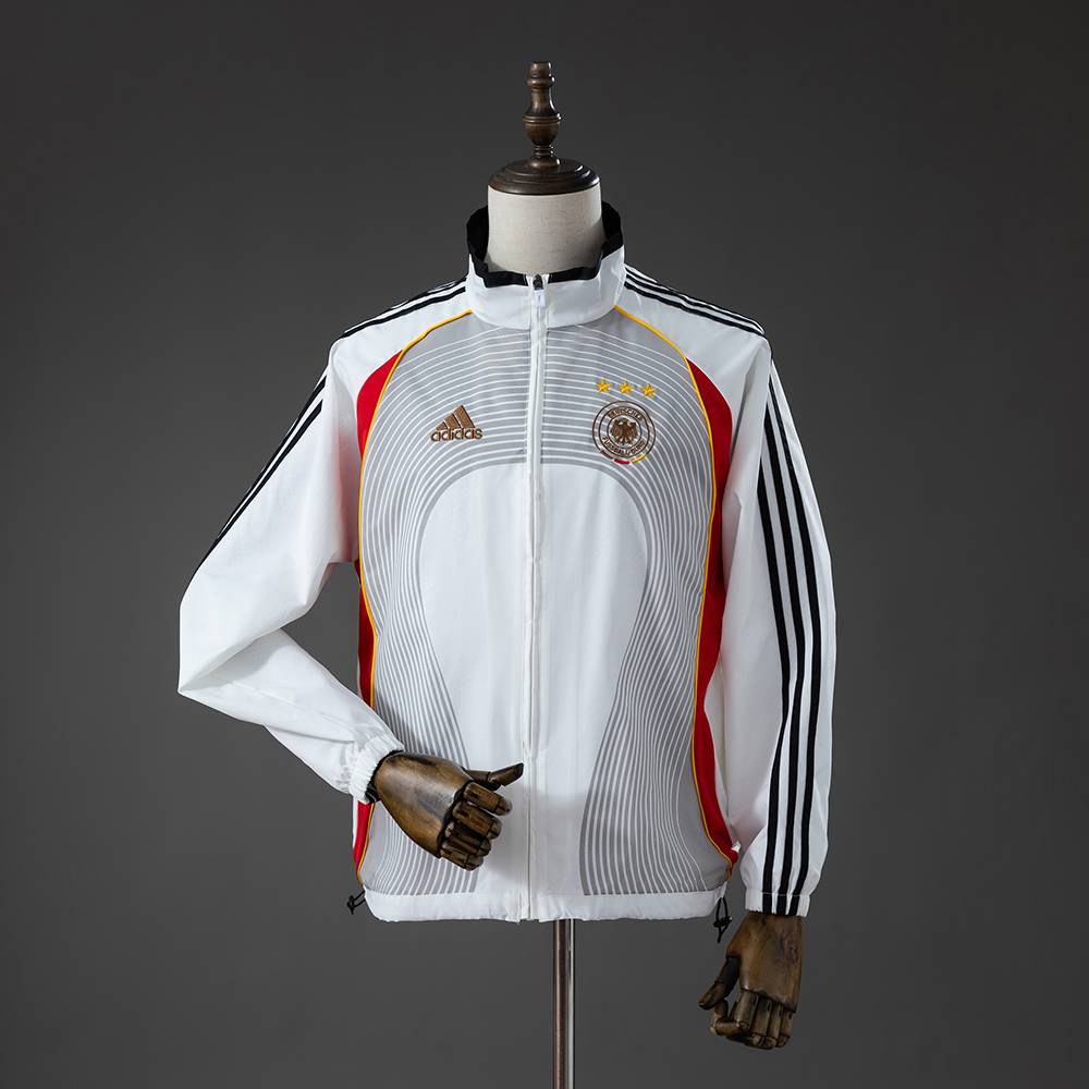 Germany 2026 Training Windbreaker – White – Replica Football Jacket – S–XXL