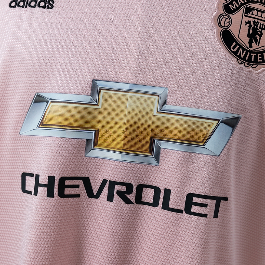 M-U 18_19 Away Retro Jersey – Replica Football Soccer Shirt – S–XXL